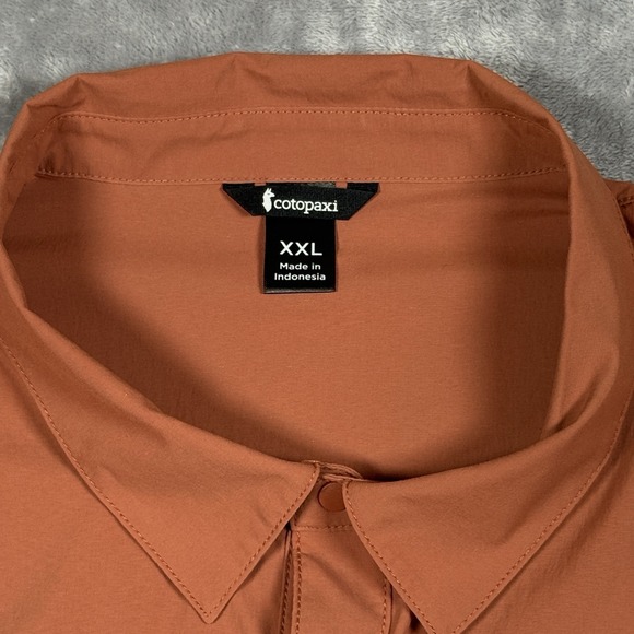 Cotopaxi Sumaco Shirt Mens Size 2XL Short Sleeve Hiking Nylon Outdoor Vented UPF - Picture 2 of 11